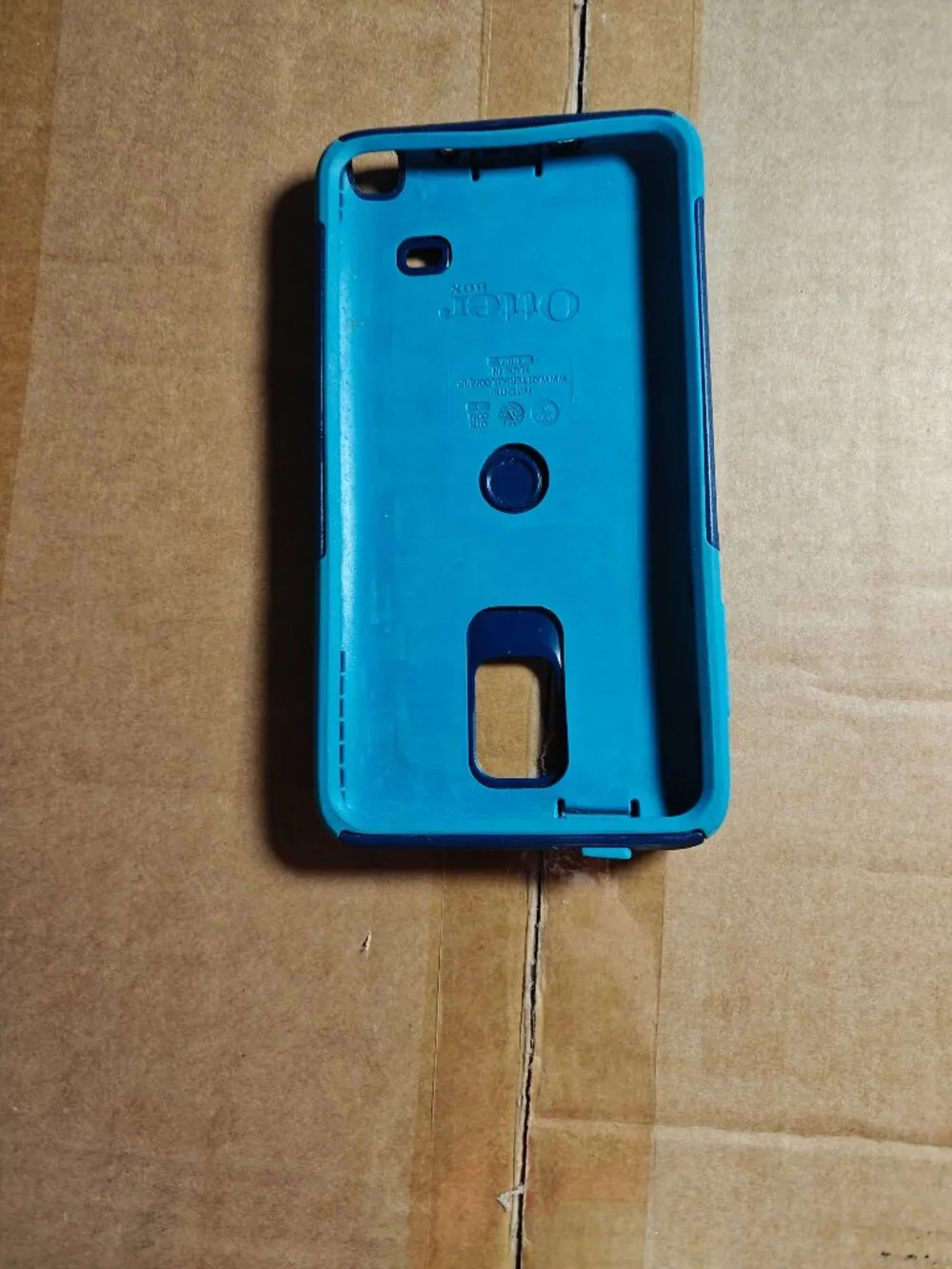 OtterBox case for Samsung Galaxy Note 4 -blue used